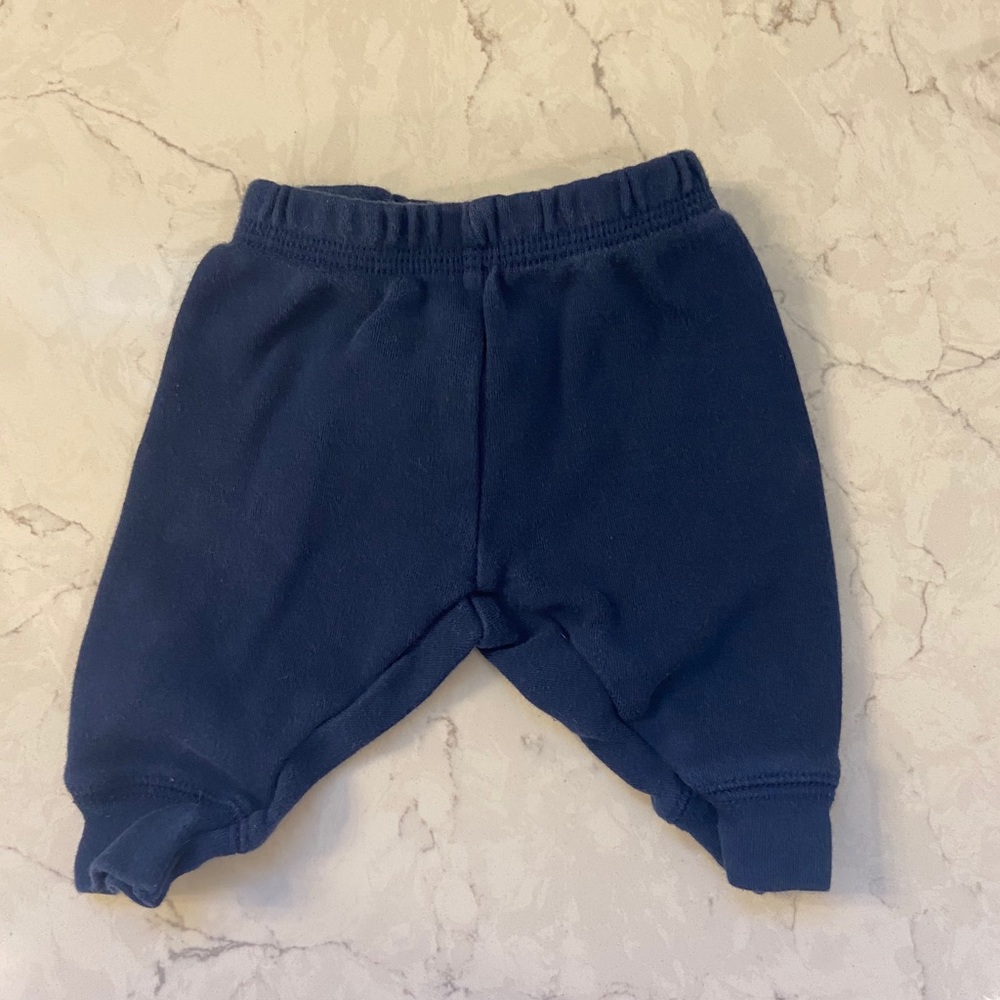 3 for $10 - Navy Newborn Joggers